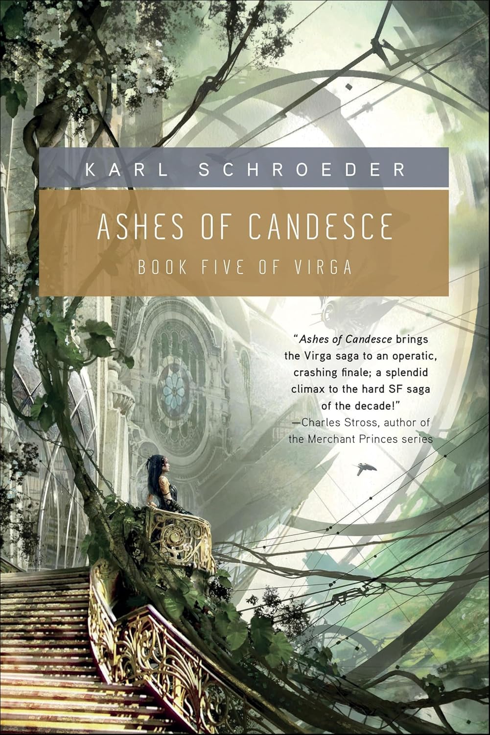 Ashes of Candesce: Book Five of Virga - Karl Schroeder